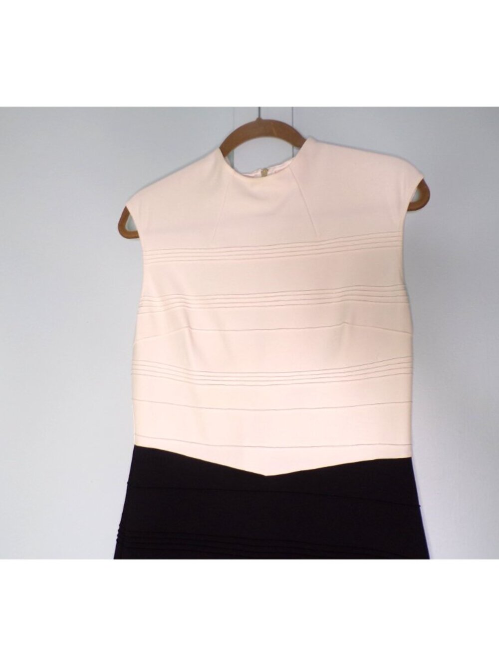 TED BAKER Colorblock Sleeveless Skater Dress 8 EUC - Picture 7 of 12
